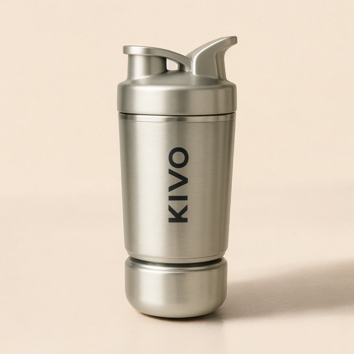 KIVO - Shaker metallic silver